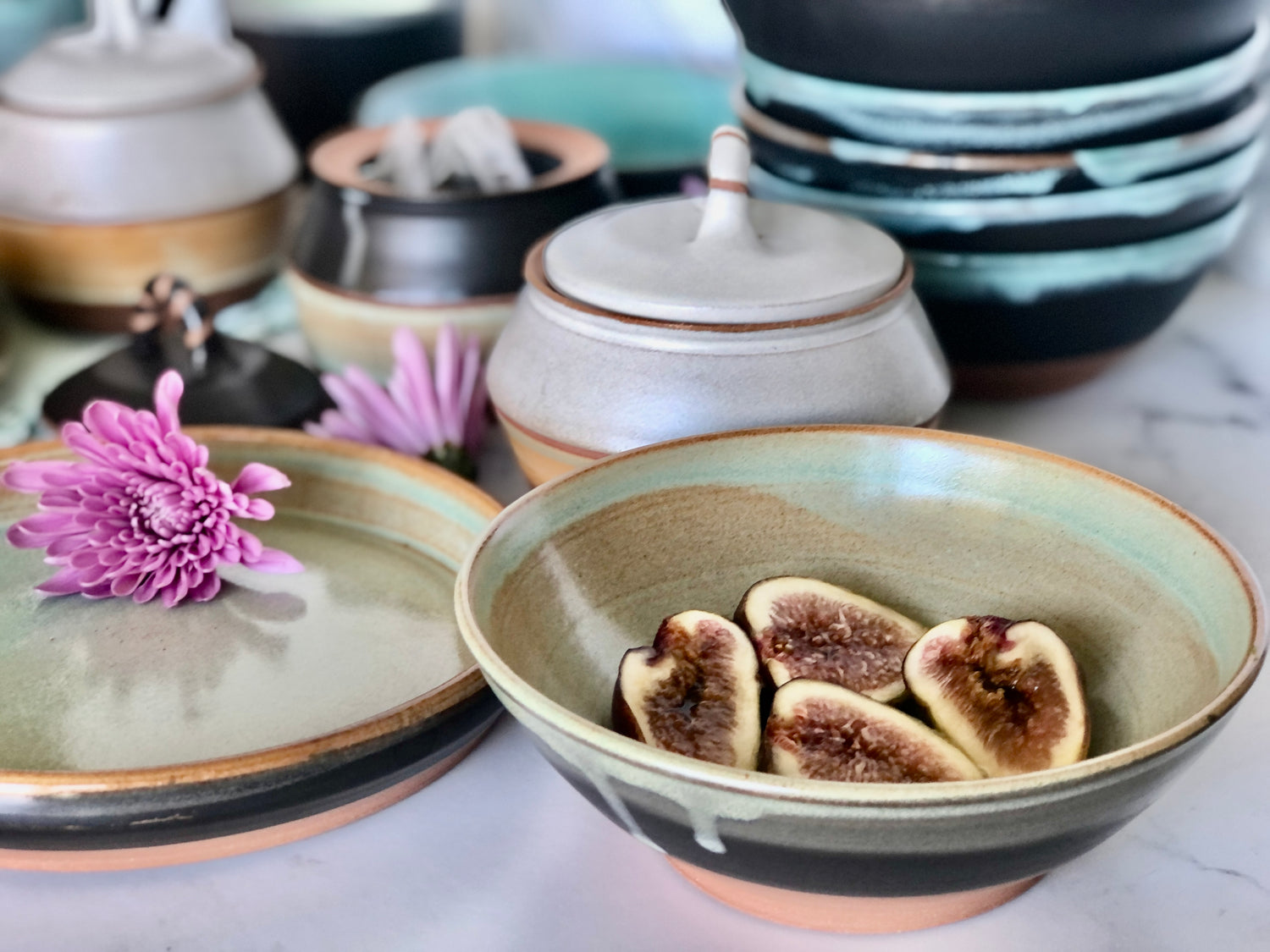 Hand made pottery - Clay by Jamie - dinner ware -